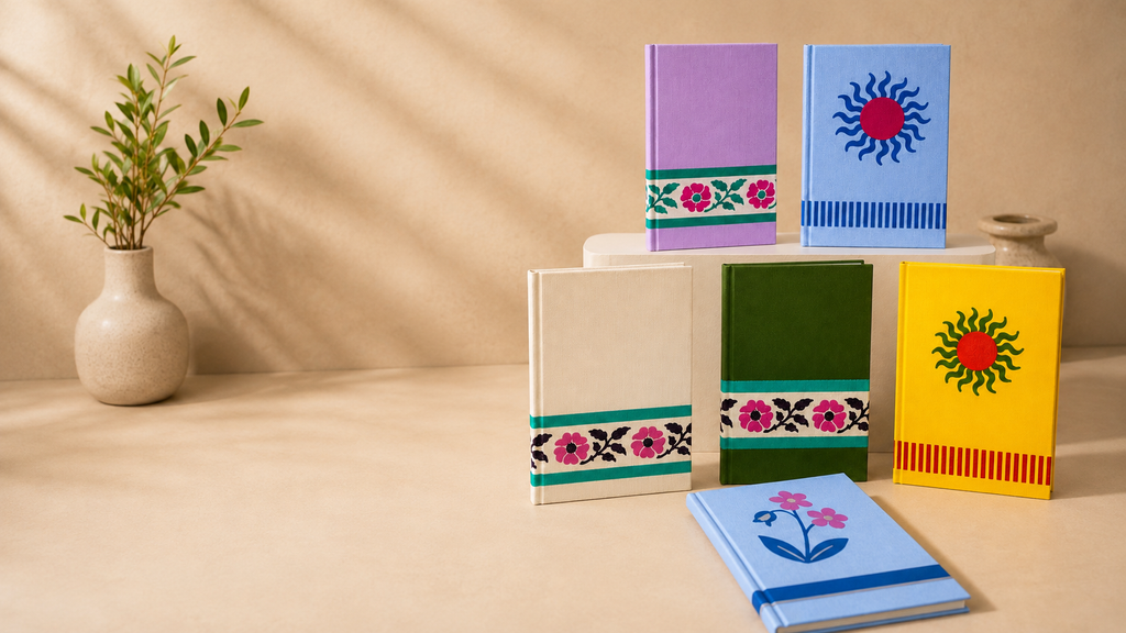 Block Printed Diaries