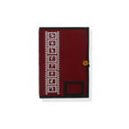 Button File Folder-Vertical Warli Print