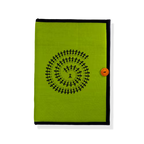 Button File Folder-Spiral Shape Warli Print