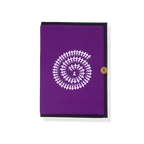 Button File Folder-Spiral Shape Warli Print