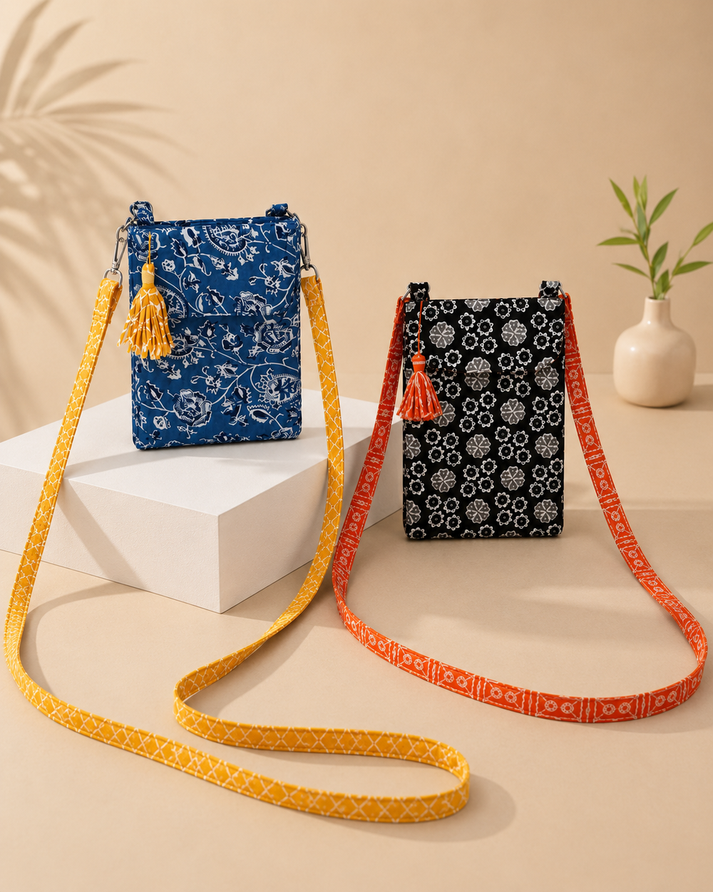 Everyday Cotton Sling Bag – Assorted Colors