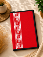 Zip File Folder-Vertical Shape Warli Print
