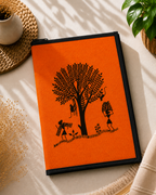 Zip File Folder | Warli Tree Design