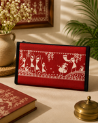 Warli Print Hand Purse