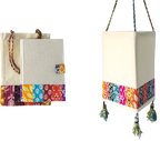 Colour Burst Lamps - Set of 2 Foldable Lanterns
