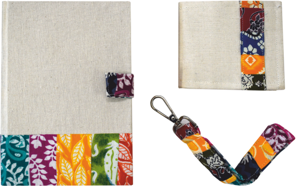 Warli Design Diary & Wallet Combo