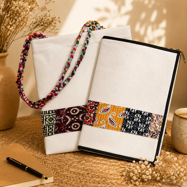 Colourburst Zip File Folder with Bag