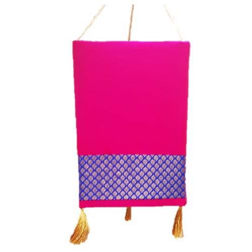 Triangular Silk lamp
