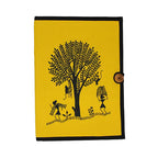 File Folder with Button I Warli Tree Design