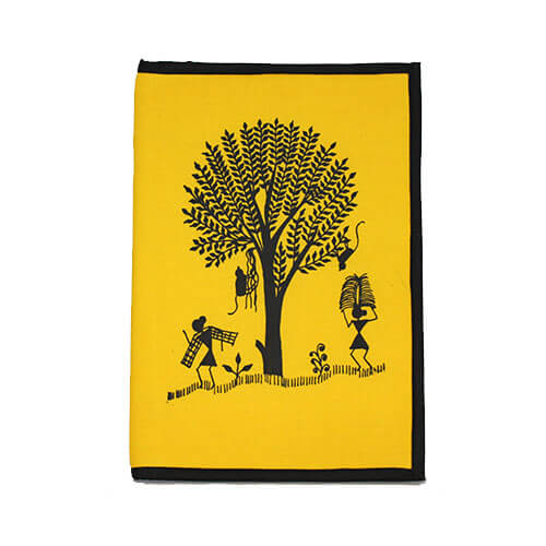 Zip File Folder-Warli Print