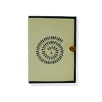 Button File Folder-Spiral Shape Warli Print
