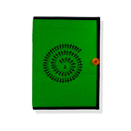 Button File Folder-Spiral Shape Warli Print