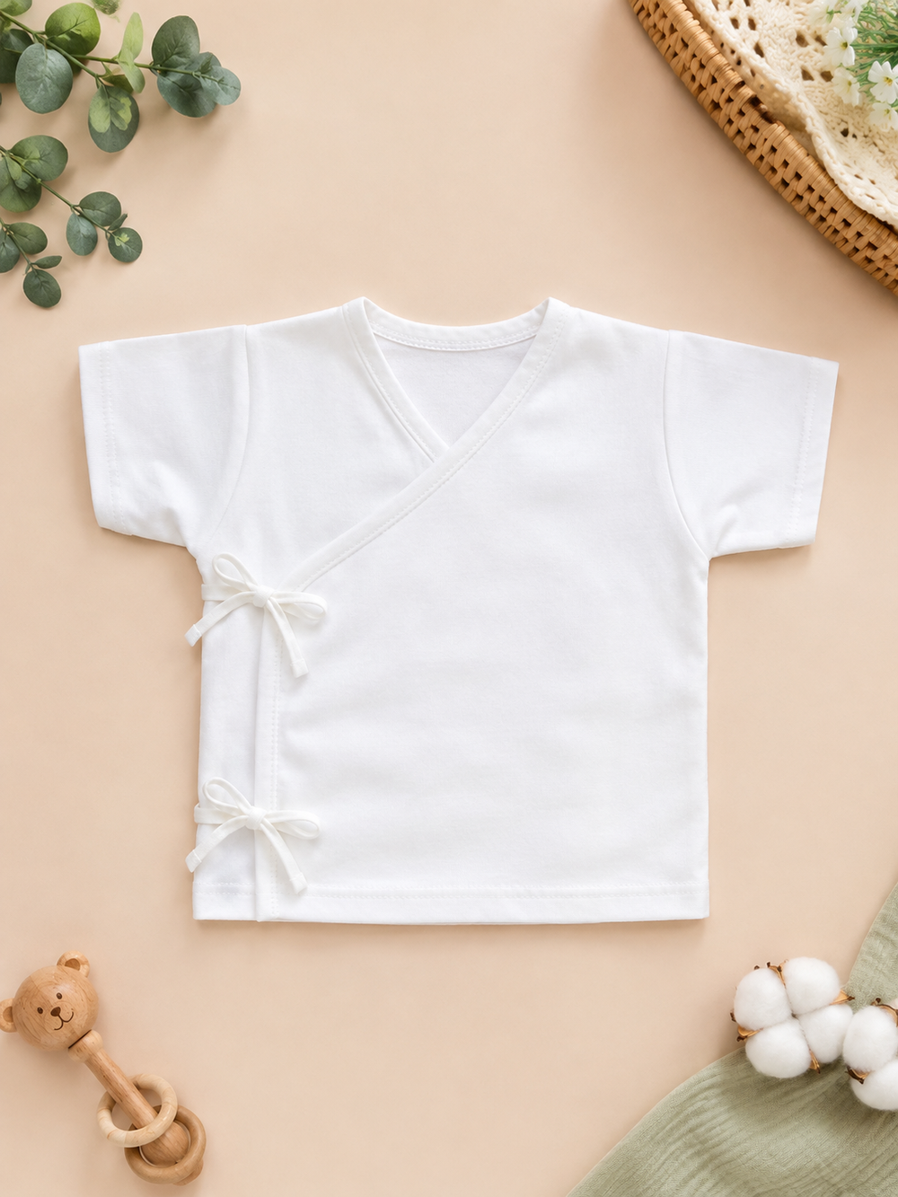 White Cotton Bundi - Set of 2