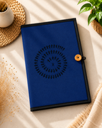 Button File Folder-Spiral Shape Warli Print