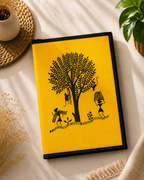 Zip File Folder | Warli Tree Design