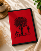 Zip File Folder | Warli Tree Design