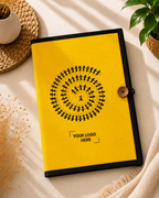 Button File Folder-Spiral Shape Warli Print
