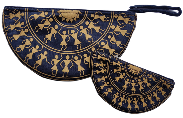 Half Round Clutch Purse