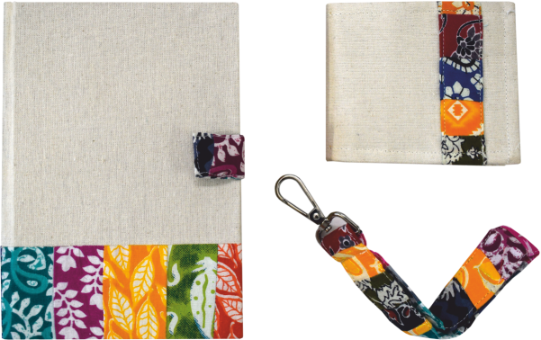 Warli Design Diary & Wallet Combo
