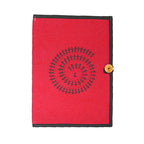 Button File Folder-Spiral Shape Warli Print