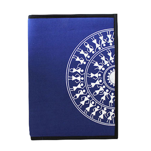 Zip File Folder-Semicircle Warli Print