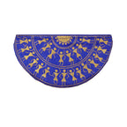 HALF ROUND MINI CLUTCH PURSE