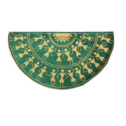 HALF ROUND MINI CLUTCH PURSE